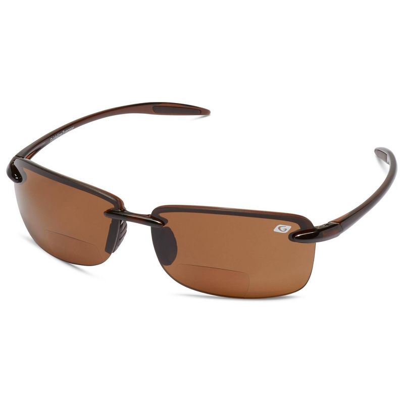 Guideline Eyegear Del Mar Polarized Bi-Focal Sunglasses - Brown +1.50, 2 of 5