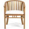 Maggift Outdoor Patio Seating Sets, Unique Design, Ideal for Conversations, Perfect for Gardens and Living Spaces, Beige, 23.75"*24.5"*31.5" - 3 of 4