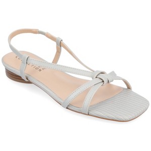 Journee Collection Womens Bridget Sling Back Low Block Heel Sandals - 1 of 4