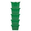 Storage and Packing Plastic Crate 27" x 17" x 12" - 4 of 4
