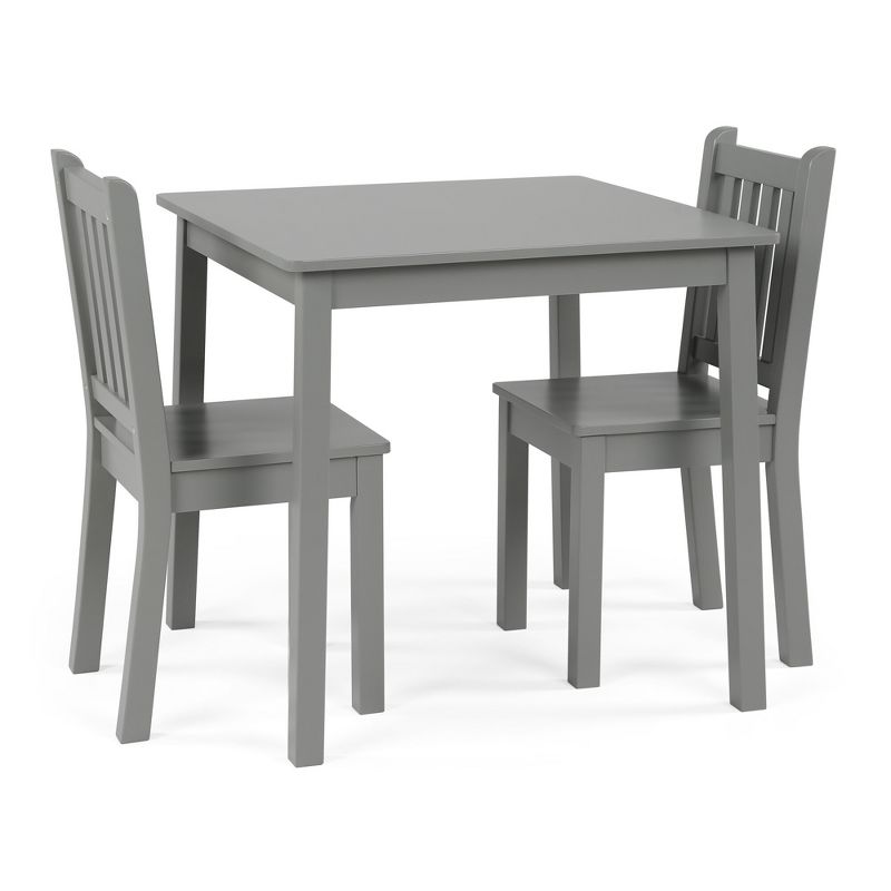 3pc Kids' Wood Table and Chair Set - Humble Crew, 1 of 7