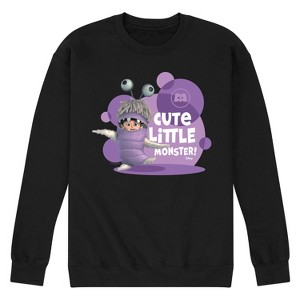 Men's - Disney - Boo Cute Little Monster Graphic Fleece Sweatshirt - 1 of 4