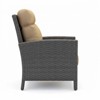 Covers & All Stafford 30.5 in W Chair, Charcoal Wicker w / Premium Sunbrella Cushion - 2 of 4