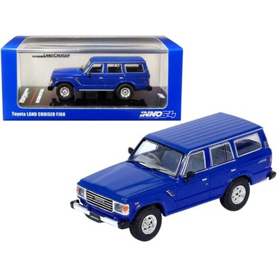 Toyota Land Cruiser FJ60 RHD (Right Hand Drive) Royal Blue 1/64 Diecast Model Car by Inno Models