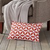 Kensington Garden 14"x22" Oversize Rings Cotton Canvas Lumbar Throw Pillow - 2 of 3