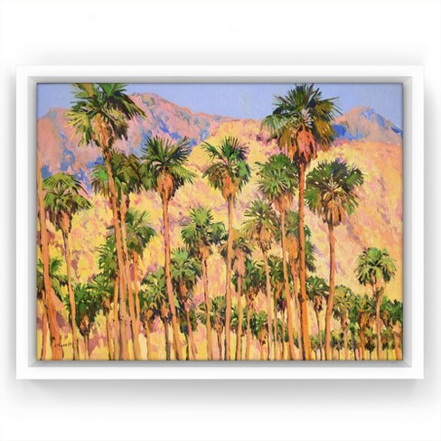 Scenic Palms 30x40 Canvas Print