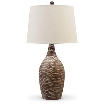 Signature Design by Ashley (Set of 2) Laelman Table Lamps Brown/Gray