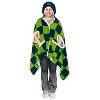 NFL Seattle Seahawks Youth Bloncho Faux Shearling Wearable Blanket - image 2 of 2