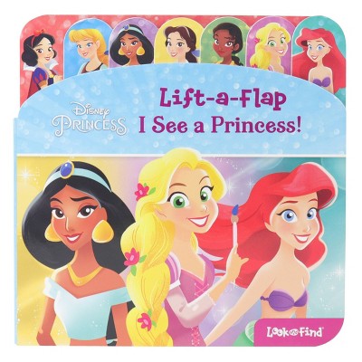 Disney Princess - I See A Princess! Lift-A-Flap Look and Find (Board Book)