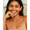 Molenia Sun Moon Star Necklace for Women: 14K Gold Plated Gemstone Crescent Pendant Celestial Necklace Trendy Dainty Jewelry Birthday Anniversary - 4 of 4