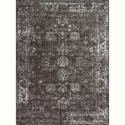 Casino Sofia Vintage Brown/Ivory 9'x12' Rectangular Rug