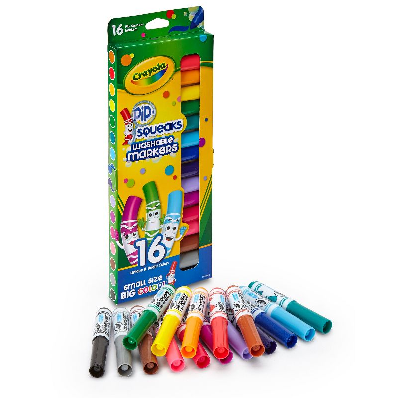 Crayola 16ct Pipsqueaks Washable Markers, 2 of 8