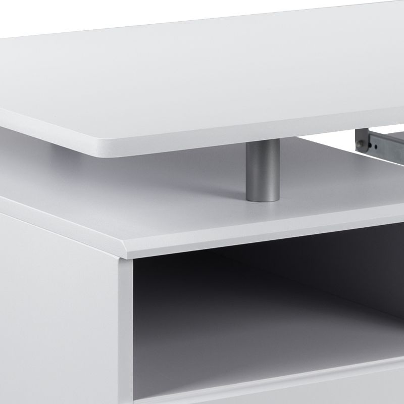 Flash Furniture Computer Desk with Three Drawer Single Pedestal and Pull-Out Keyboard Tray, 6 of 13