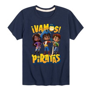 Boys' - Santiago of The Seas - Vamos Piratas Short Sleeve Graphic T-Shirt - 1 of 4