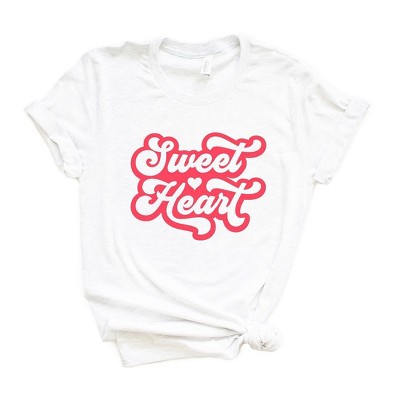 Simply Sage Market Women's Sweet Heart Retro Short Sleeve Graphic Tee