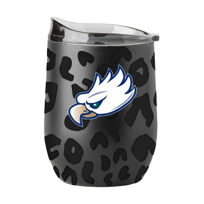 NCAA Florida Gulf Coast Eagles 16oz Black Leopard Stainless Steel Wine Tumbler