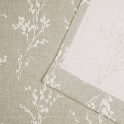 Nicole Miller Linen Blackout Grommet Curtain Panels, 96" x 52"