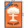 Trends International Well This Is Awkward - Wish You Were Here Framed Wall Poster Prints - 3 of 4