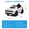 12V Ride on Car, Licensed Dodge Challenger Kids' Electric Car, Battery Powered Electric Vehicle with Remote Control - 2 of 4