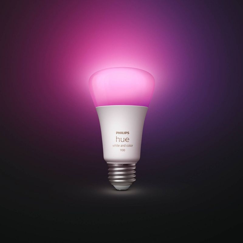 Philips Hue A19 75W Smart LED Bulb, 4 of 10
