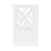Coventry Bath Shelf with Two Towel Rods White - Alaterre Furniture - 4 of 4