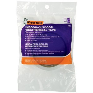 Frost King - Plastic Weather Seal - For Doors and Windows - Clear - 45 ft. - 1 of 1