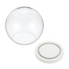 Unique Bargains High Borosilicate Glass Dustproof Decorative Tabletop Display Ball Bell Jar 1 Pcs - 3 of 4