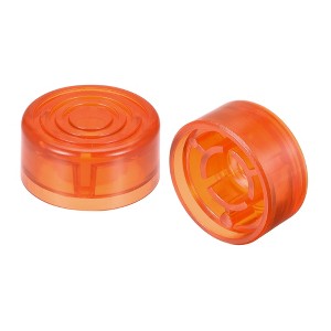Unique Bargains Guitar Footswitch Top Cover Effect Pedal Cap 10 Pcs - 1 of 4