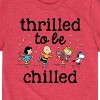Boys' - Peanuts - Snoopy and Friends Thrilled To Be Chilled Short Sleeve Graphic T-Shirt - 2 of 4