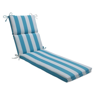 Cabana Stripe Chaise Lounge Outdoor Cushion - Pillow Perfect