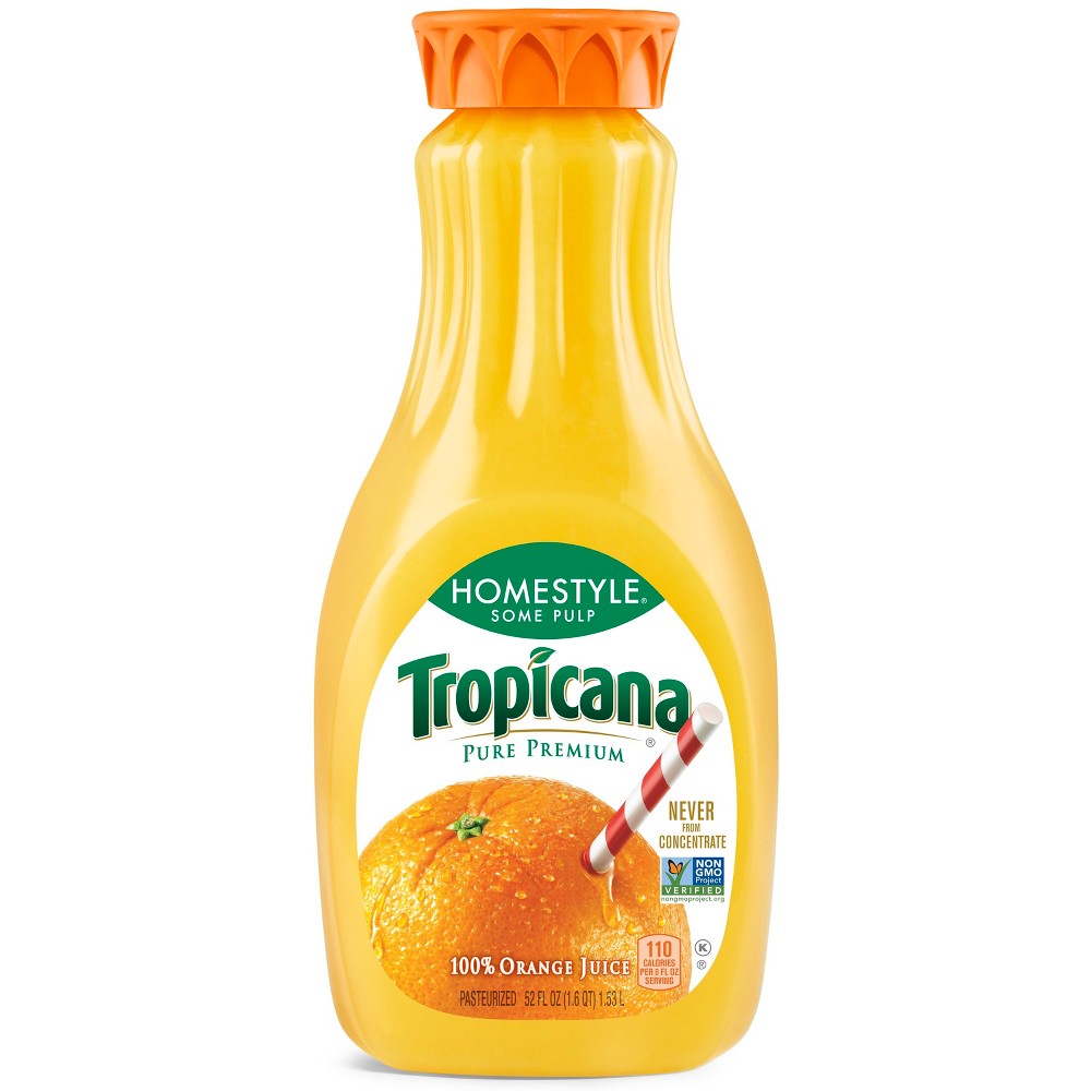 UPC 048500301395 product image for Tropicana Pure Premium Some Pulp Homestyle Orange Juice - 52 fl oz | upcitemdb.com