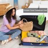 Unique Bargains Travel Outdoor Plastic Portable Toothbrush Holder 8 x 2.2 x 1.2 Inch 4 Pcs - 4 of 4