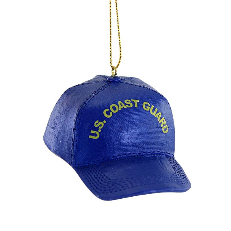 1.5 Inch Coast Guard Hat Military Christmas Tree Ornaments, 1 of 4
