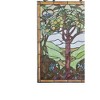Chloe Lighting Olea Tiffany-Glass "fruits Of Life" Window Panel 18X25 - 4 of 4