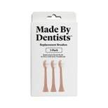 Made by Dentists Sonic Toothbrush Refills - Rose Gold - 3ct