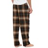 Ashford & Brooks Mens Super Soft Flannel Plaid Pajama Sleep Pants - 3 of 4