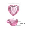 Unique Bargains Acrylic Flat Back Heart DIY Crafting Decor Jewelry Rhinestone 20 Pcs - 2 of 4