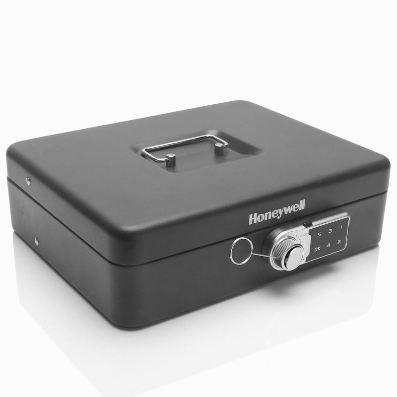 Honeywell Digital Steel Tiered Cash Box, 5 of 6