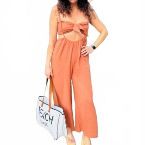 Women's Wo's Suspender Pant Jumpsuit Set - BluIvy - 1 of 3