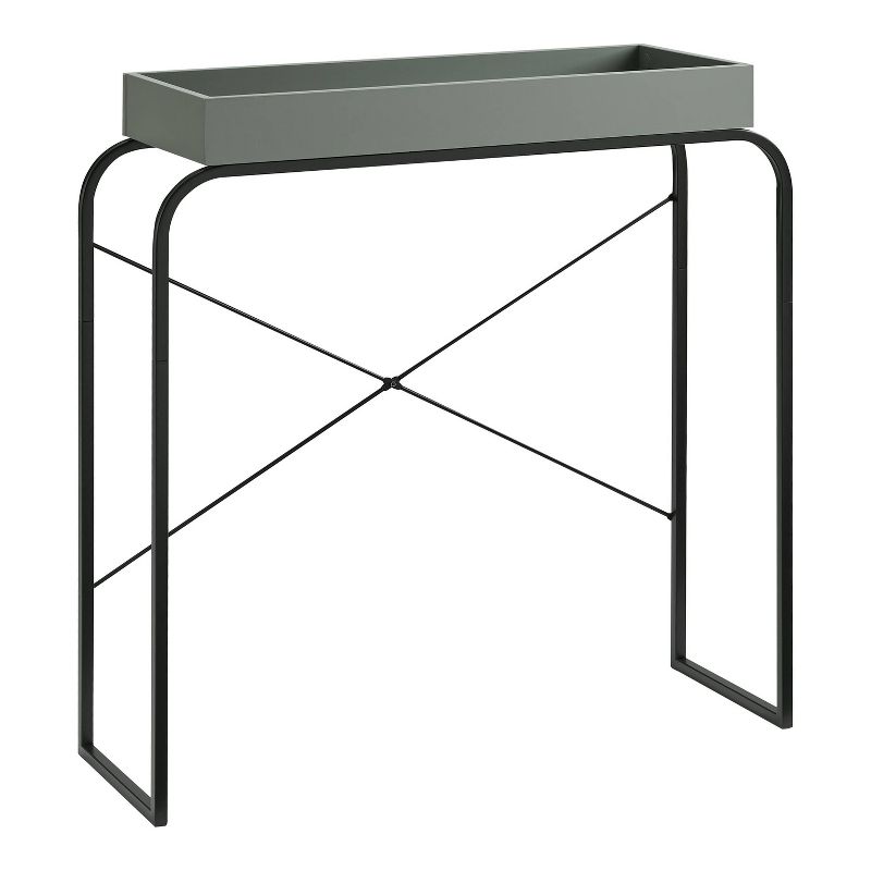 miBasics 33&#34; Songearth Modern Tray Top Console Table, 1 of 10