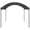 vidaXL Sunshade Awning 118.1"x157.4" Anthracite - 3 of 4
