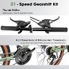 BestParts Mountain Bike 27.5 Inch, Adult Trail Bicycle with Disc Brakes, Carbon Steel Frame, Outdoor Explorer Ride, Green - 4 of 4