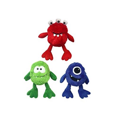 Multipet Plush Monster with Large Squeaker Assorted