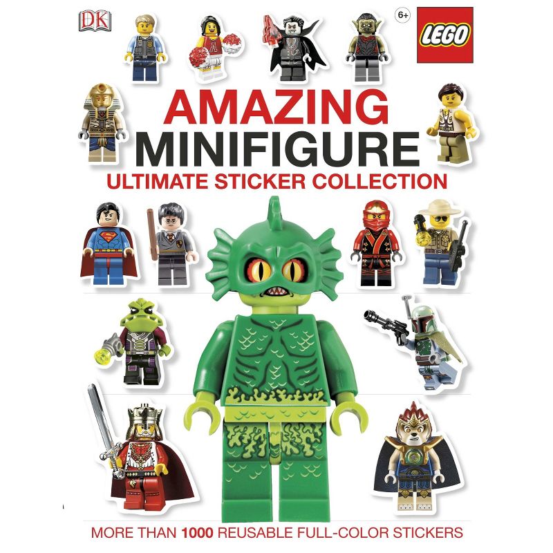Lego Amazing Minifigure Ultimate Sticker Collection (Paperback) by Dorling Kindersley Inc., 1 of 2
