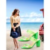 Allegra K Women's Clear Strappy Slide Mule Block Heel Sandal - 2 of 4