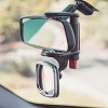 Diono Baby Car Mirror 2 Pack, Car Seat Mirror for Rear Facing Infant & See Me Too Rear View Mirror, Silver - 3 of 4