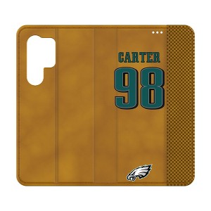 NFL Philadelphia Eagles Players Game Tactic Folio Cell Phone Case for Samsung Galaxy - 1 of 4