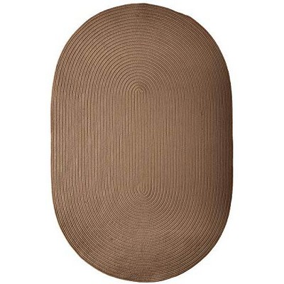 Colonial Mills Boca Raton - Cashew 4 Ft x6 Ft Oval Rug Indoor/Outdoor 100% Polypropylene