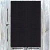 Hamilco Black Linen Textured Cardstock Thick Paper - 11 x 17" Heavy Weight 80 lb Cover Card Stock - 25 Pack - 3 of 4