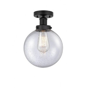 Beacon - 1 Light Semi-Flush Mount In Industrial Style-8.25 Inches Tall and 6.5 Inches Wide - 1 of 1